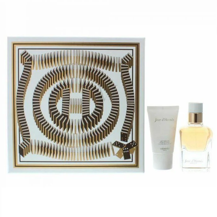 Hermes Jour D'Hermes Absolu Gift Set - 50ML EDP Spray + 30ML Body Lotion Spray (Women)