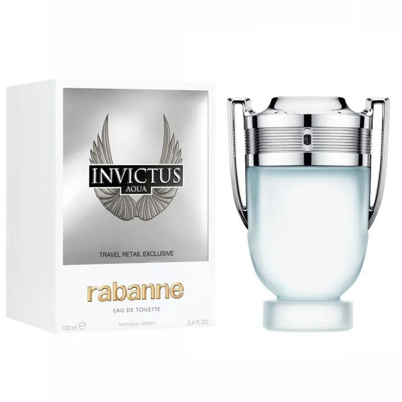 Paco Rabanne Invictus Aqua (Travel Exclusive) 100ML EDT Spray (M)