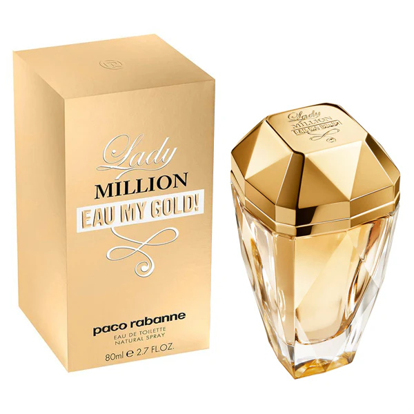 Paco Rabanne Lady Million Eau My Gold (Tester Box) 80ML EDT Spray (W)