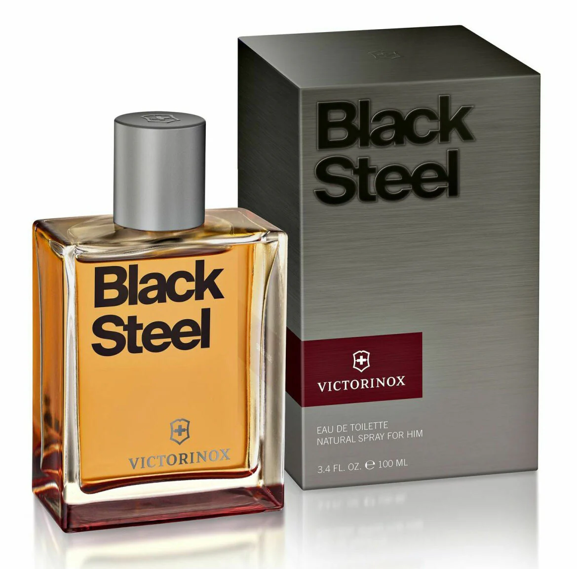 Victorinox Black Steel EDT Spray (M)
